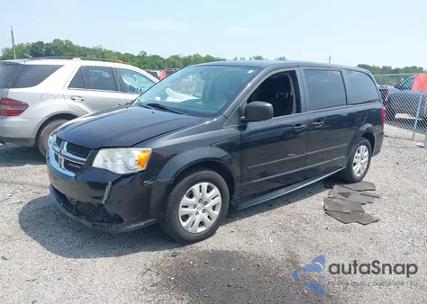 2014 Dodge Grand Caravan Se from USA, damaged, VIN 2C4RDGBG2ER162501
